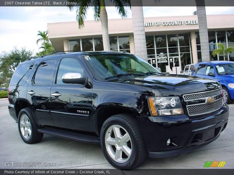 Black / Ebony 2007 Chevrolet Tahoe LTZ