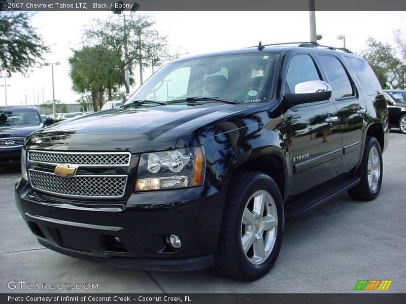 Black / Ebony 2007 Chevrolet Tahoe LTZ
