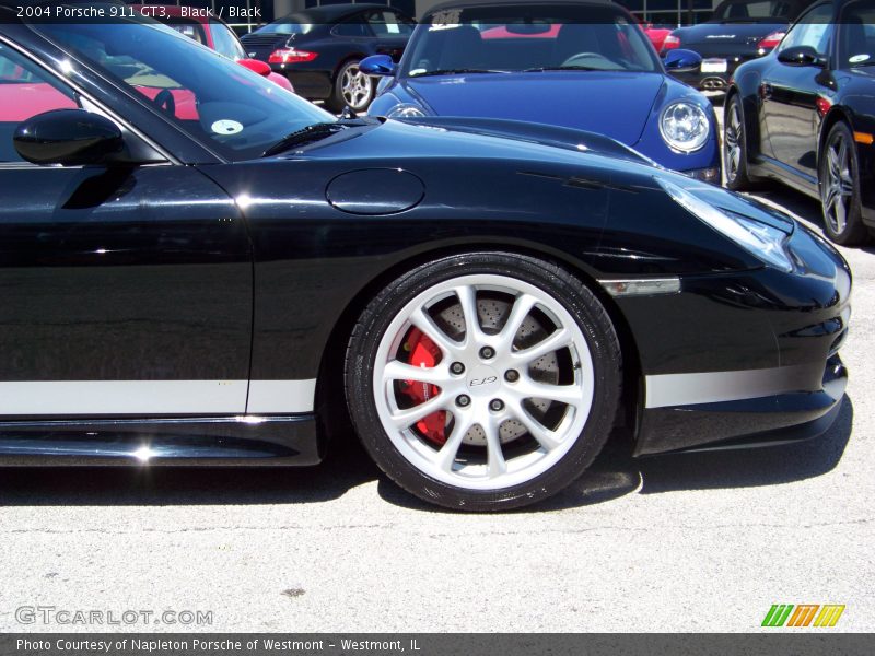 Black / Black 2004 Porsche 911 GT3