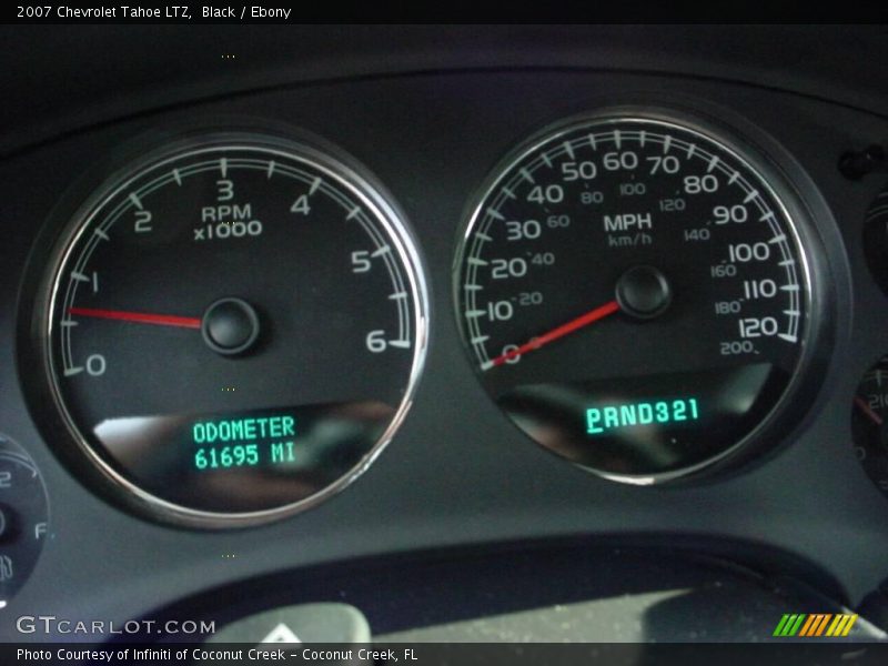 Black / Ebony 2007 Chevrolet Tahoe LTZ
