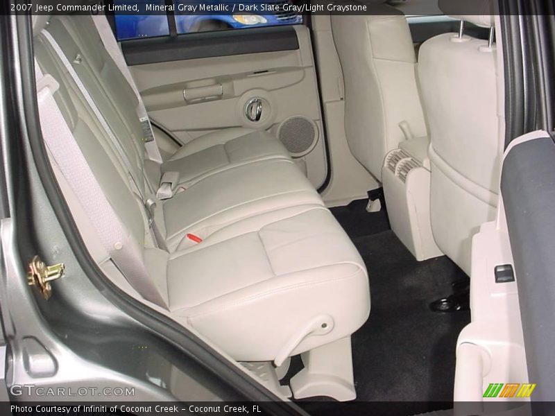 Mineral Gray Metallic / Dark Slate Gray/Light Graystone 2007 Jeep Commander Limited