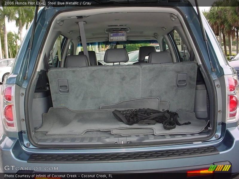 Steel Blue Metallic / Gray 2006 Honda Pilot EX-L