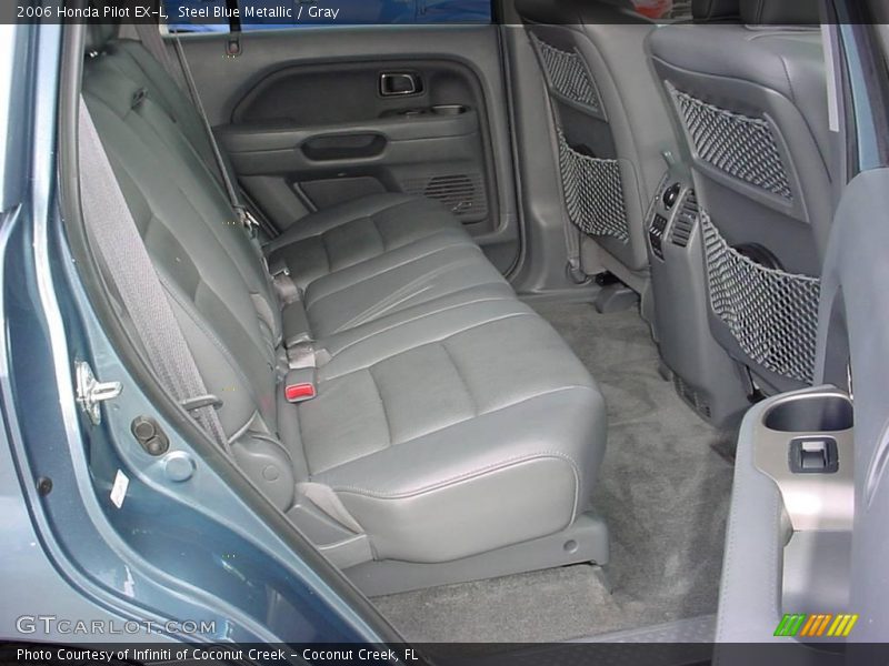 Steel Blue Metallic / Gray 2006 Honda Pilot EX-L