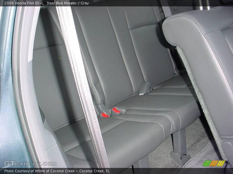Steel Blue Metallic / Gray 2006 Honda Pilot EX-L