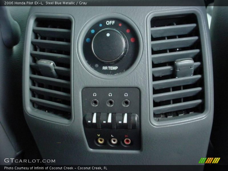 Steel Blue Metallic / Gray 2006 Honda Pilot EX-L