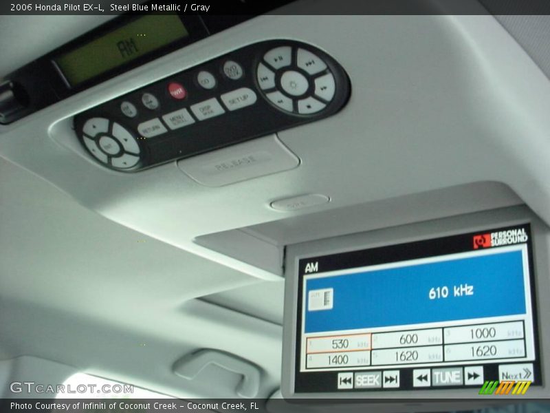 Steel Blue Metallic / Gray 2006 Honda Pilot EX-L