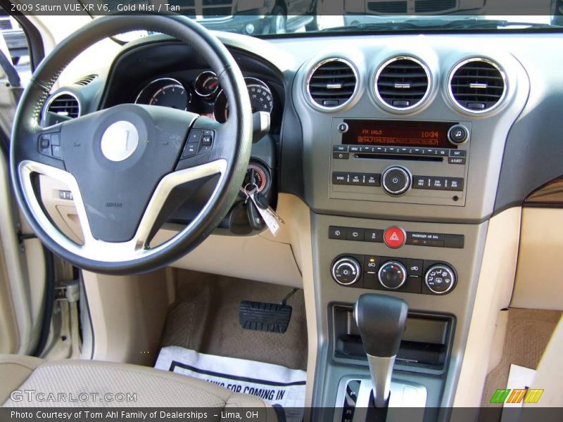 Gold Mist / Tan 2009 Saturn VUE XR V6