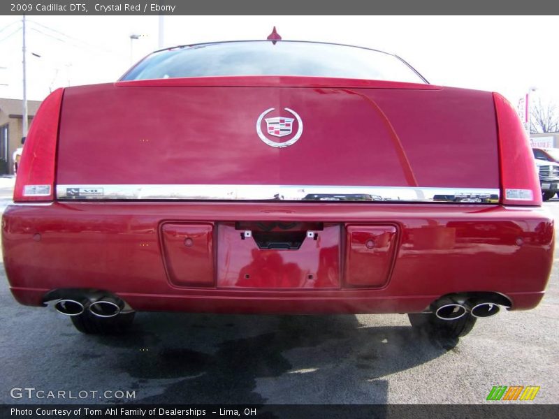Crystal Red / Ebony 2009 Cadillac DTS