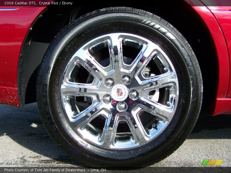 Crystal Red / Ebony 2009 Cadillac DTS