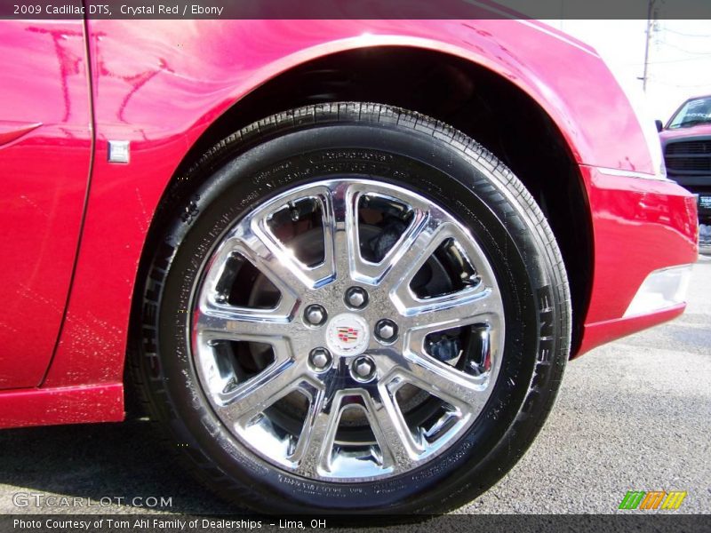 Crystal Red / Ebony 2009 Cadillac DTS