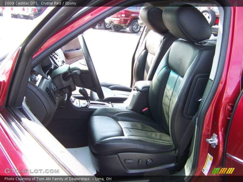 Crystal Red / Ebony 2009 Cadillac DTS