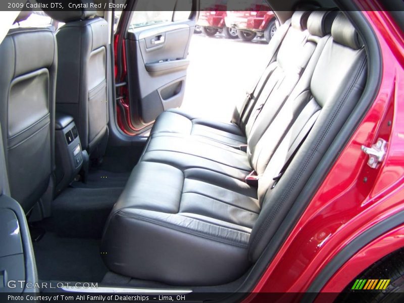 Crystal Red / Ebony 2009 Cadillac DTS