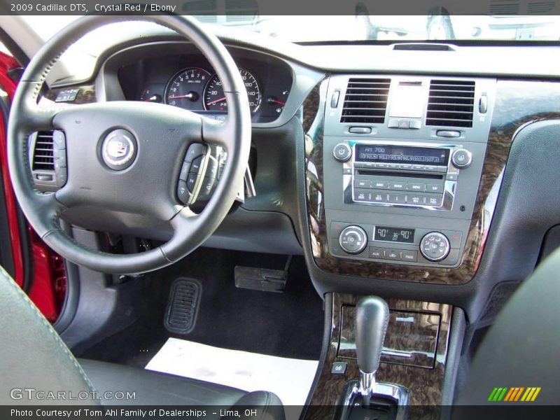 Crystal Red / Ebony 2009 Cadillac DTS