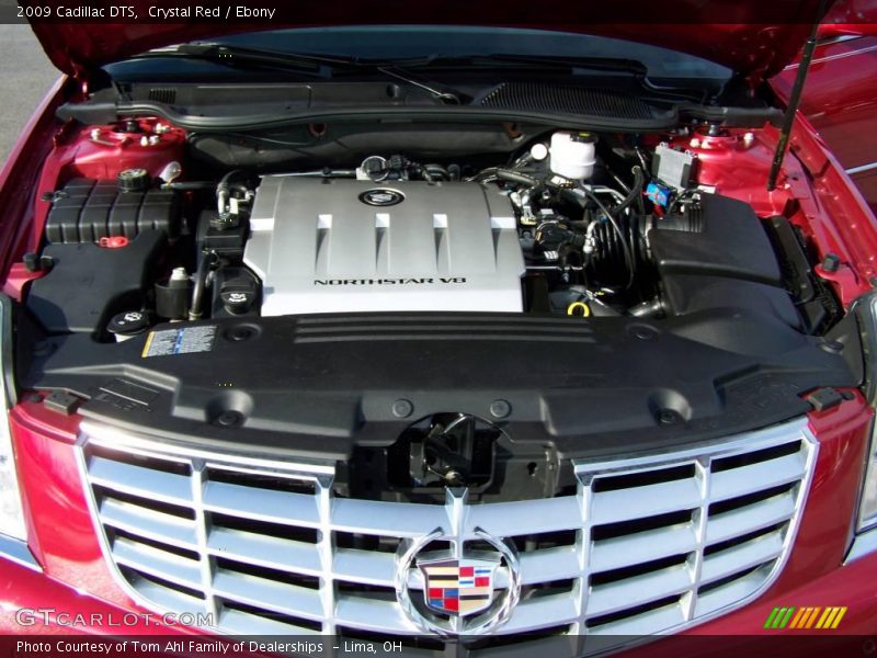 Crystal Red / Ebony 2009 Cadillac DTS