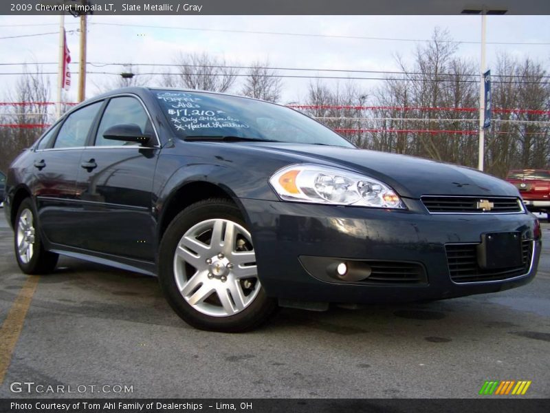 Slate Metallic / Gray 2009 Chevrolet Impala LT