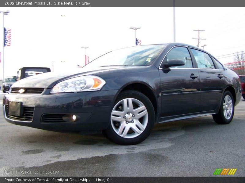 Slate Metallic / Gray 2009 Chevrolet Impala LT