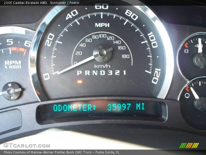 Quicksilver / Pewter 2006 Cadillac Escalade AWD