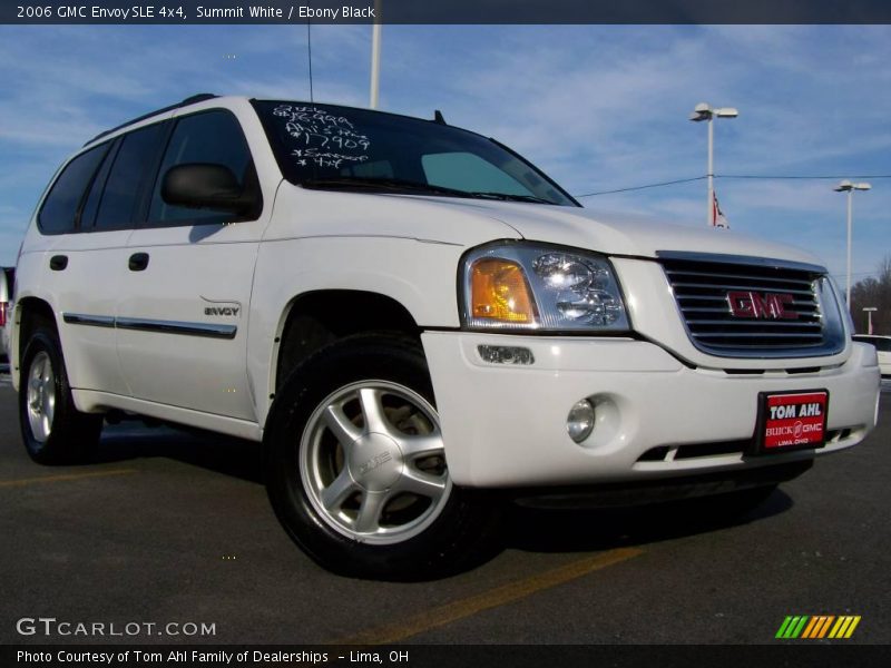 Summit White / Ebony Black 2006 GMC Envoy SLE 4x4