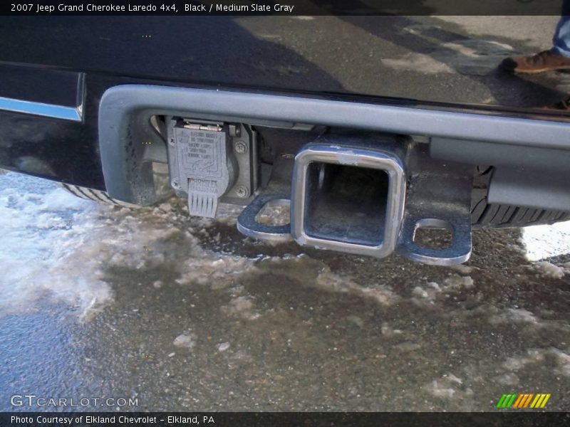 Black / Medium Slate Gray 2007 Jeep Grand Cherokee Laredo 4x4