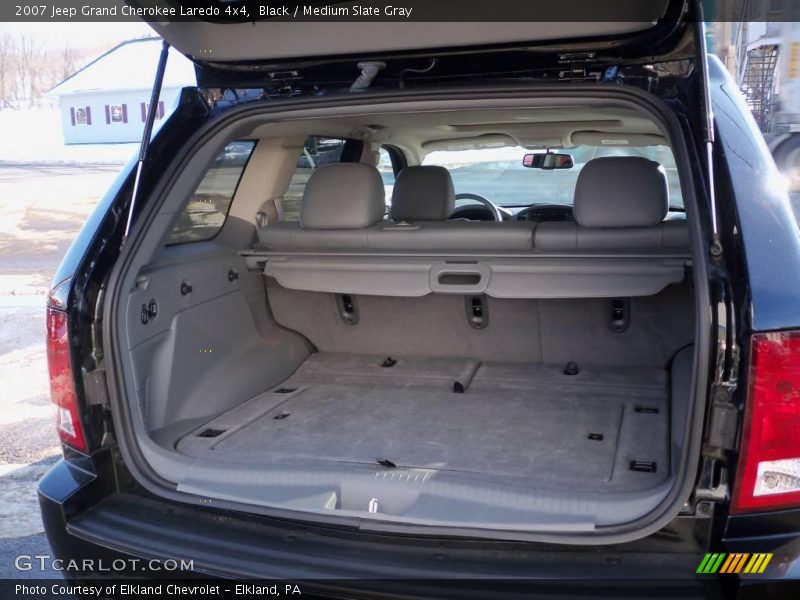 Black / Medium Slate Gray 2007 Jeep Grand Cherokee Laredo 4x4