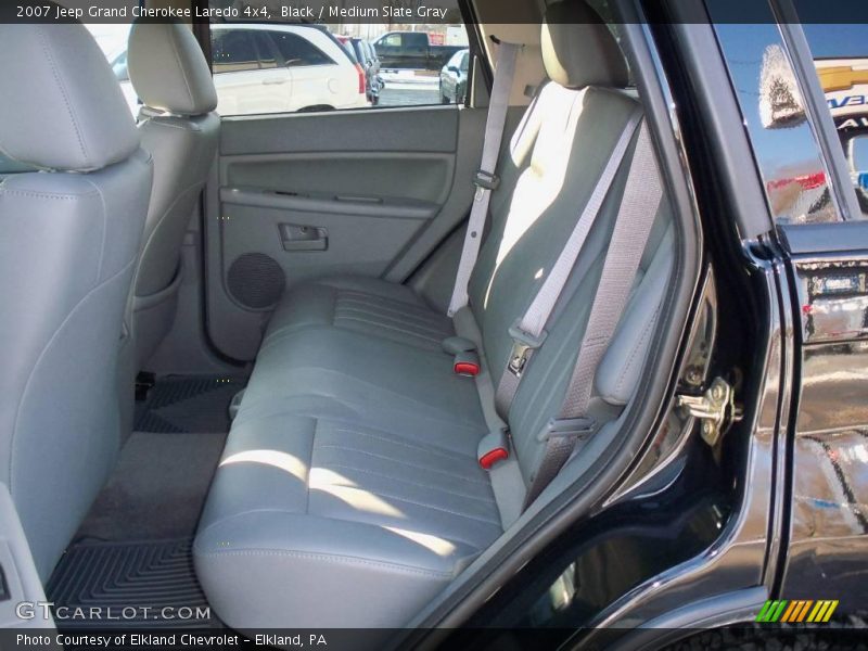 Black / Medium Slate Gray 2007 Jeep Grand Cherokee Laredo 4x4