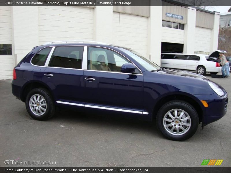 Lapis Blue Metallic / Havanna/Sand Beige 2006 Porsche Cayenne Tiptronic
