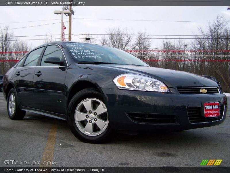 Slate Metallic / Gray 2009 Chevrolet Impala LT