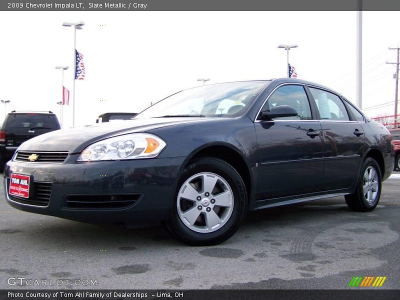 Slate Metallic / Gray 2009 Chevrolet Impala LT