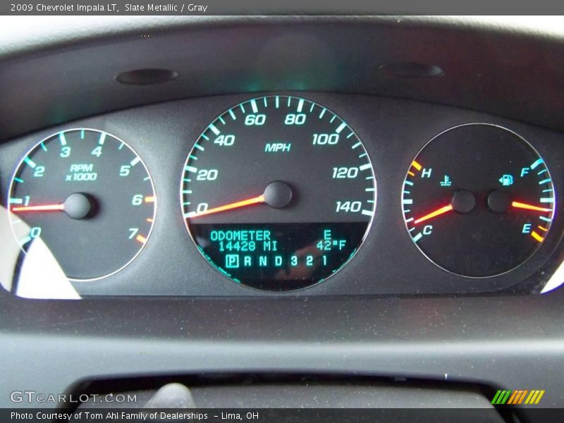 Slate Metallic / Gray 2009 Chevrolet Impala LT