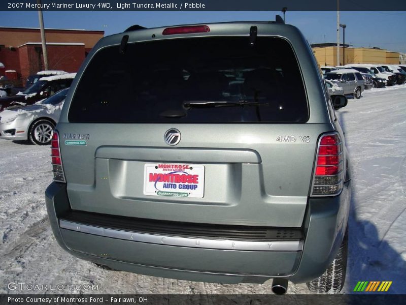 Light Tundra Metallic / Pebble 2007 Mercury Mariner Luxury 4WD