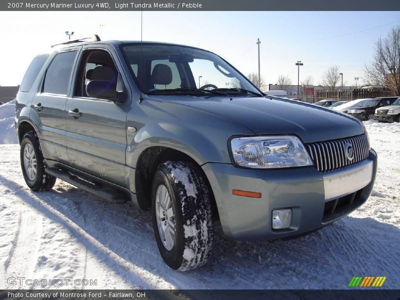 Light Tundra Metallic / Pebble 2007 Mercury Mariner Luxury 4WD