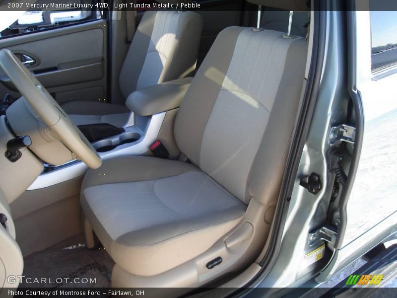 Light Tundra Metallic / Pebble 2007 Mercury Mariner Luxury 4WD