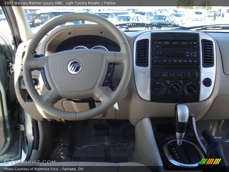 Light Tundra Metallic / Pebble 2007 Mercury Mariner Luxury 4WD