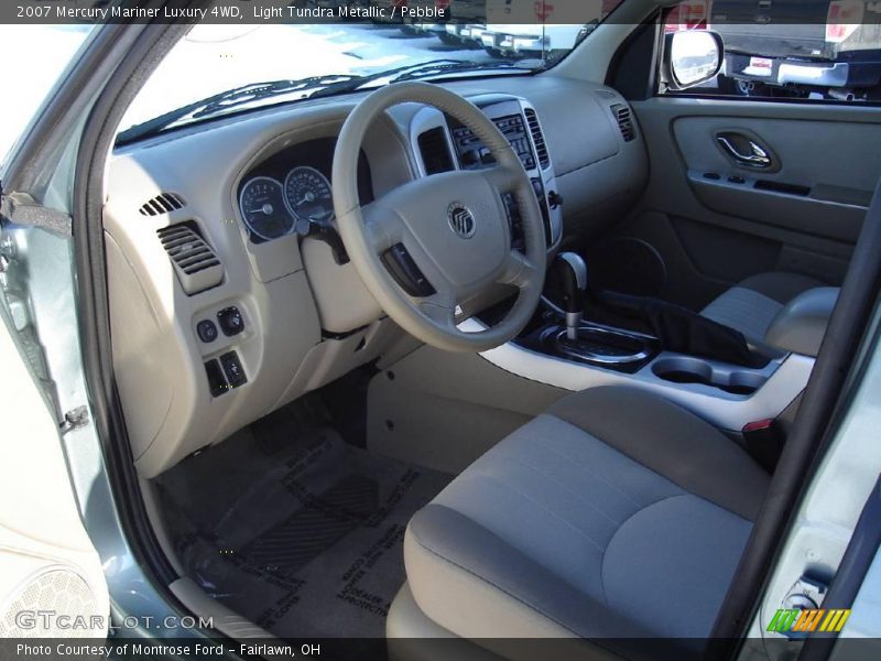 Light Tundra Metallic / Pebble 2007 Mercury Mariner Luxury 4WD
