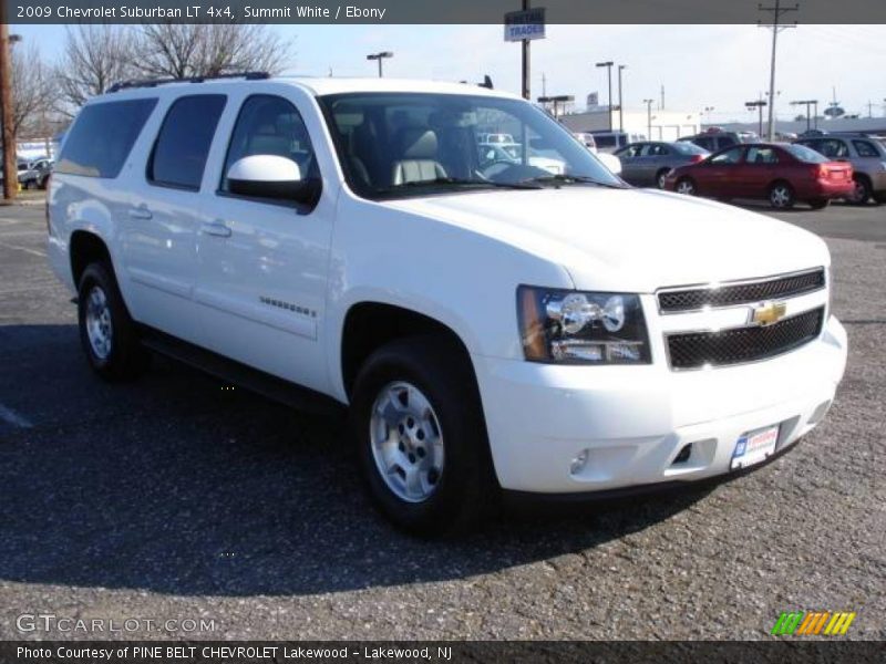 Summit White / Ebony 2009 Chevrolet Suburban LT 4x4