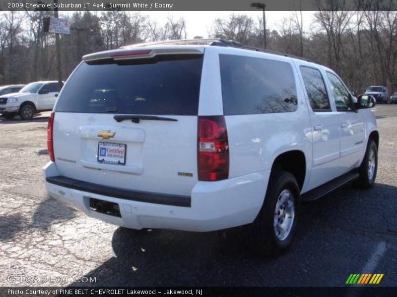 Summit White / Ebony 2009 Chevrolet Suburban LT 4x4