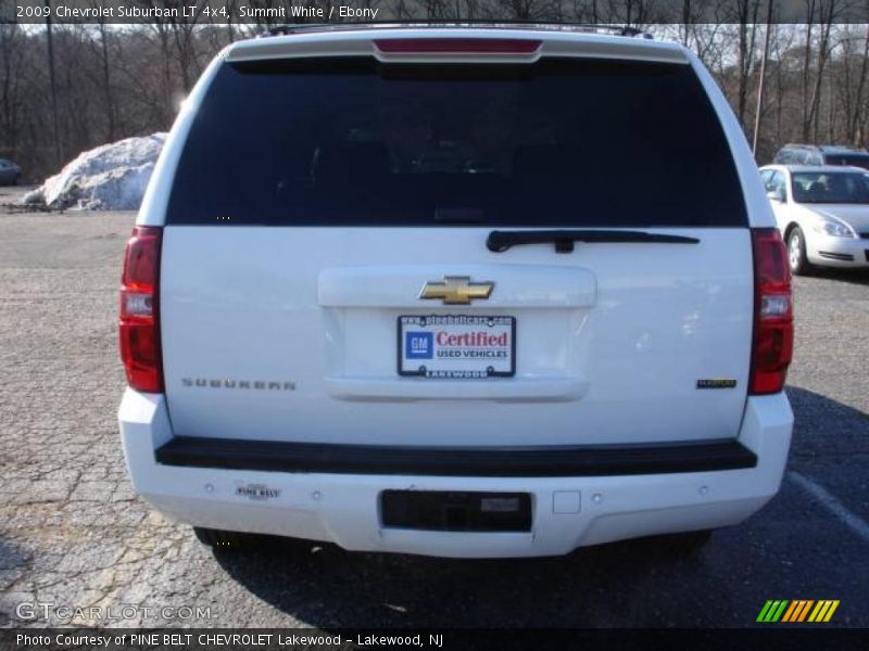 Summit White / Ebony 2009 Chevrolet Suburban LT 4x4