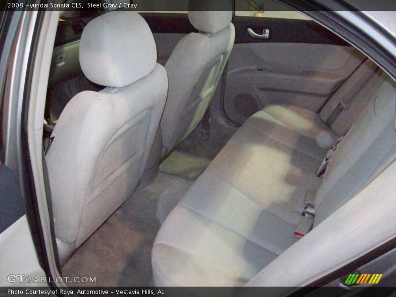 Steel Gray / Gray 2008 Hyundai Sonata GLS
