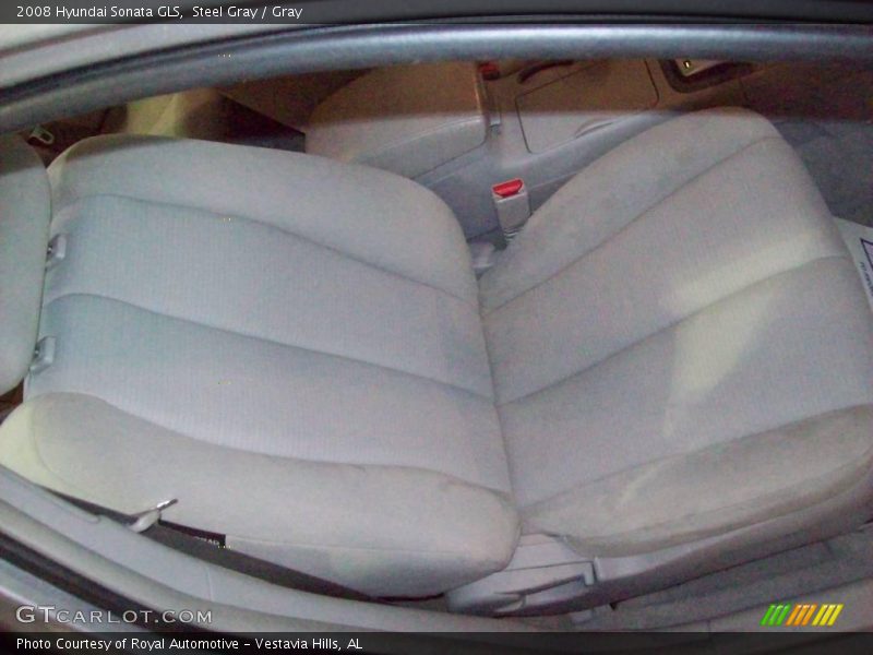 Steel Gray / Gray 2008 Hyundai Sonata GLS