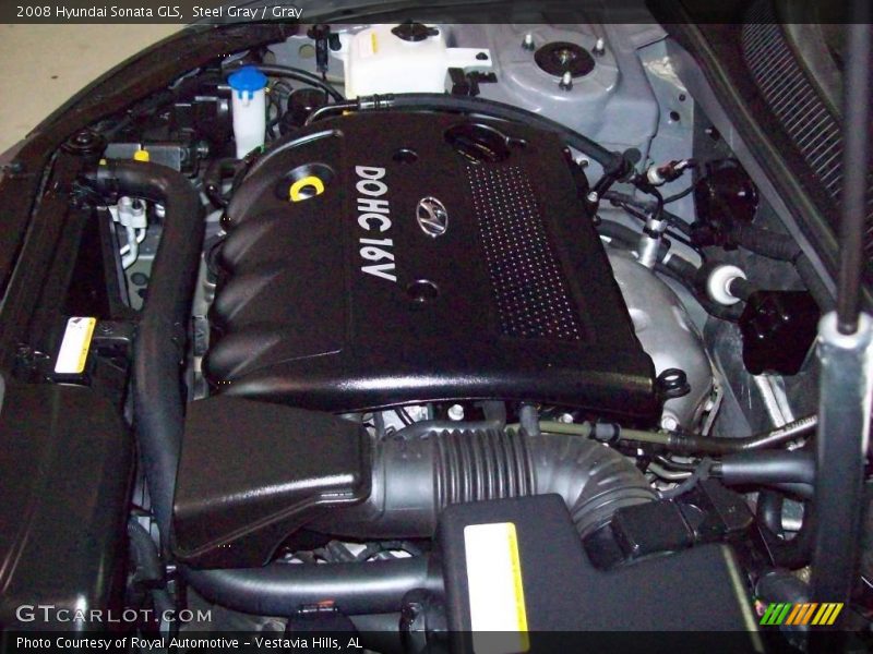 Steel Gray / Gray 2008 Hyundai Sonata GLS