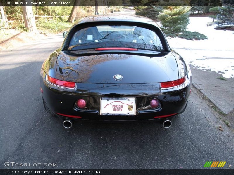 Black / Black 2002 BMW Z8 Roadster