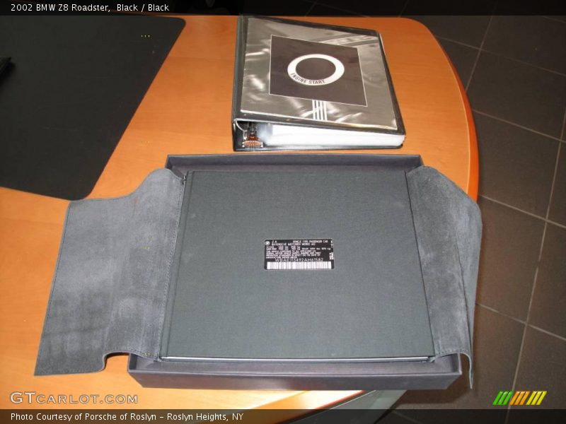 Black / Black 2002 BMW Z8 Roadster