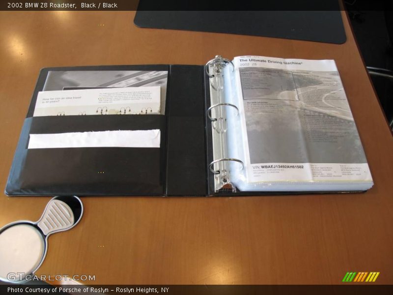 Black / Black 2002 BMW Z8 Roadster