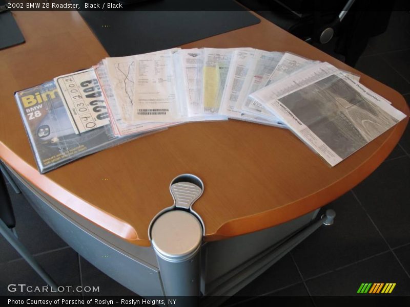 Black / Black 2002 BMW Z8 Roadster