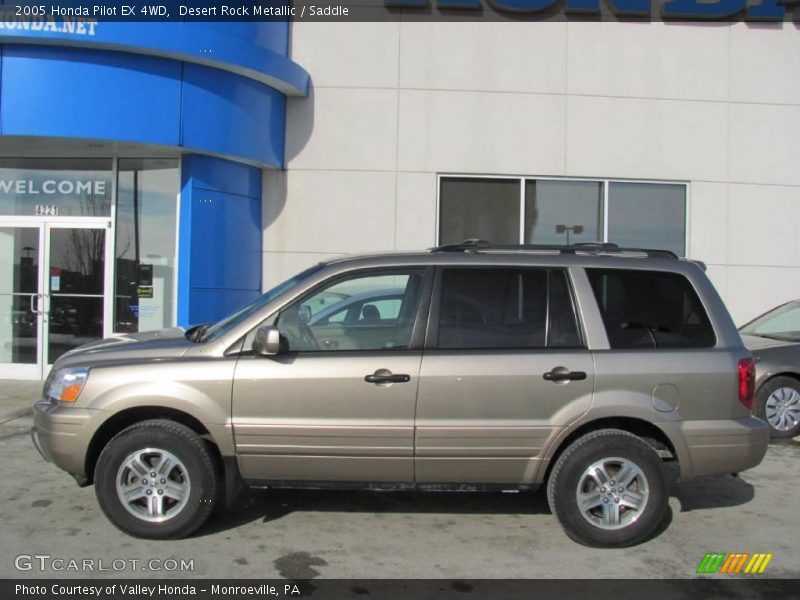 Desert Rock Metallic / Saddle 2005 Honda Pilot EX 4WD