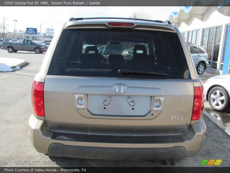 Desert Rock Metallic / Saddle 2005 Honda Pilot EX 4WD