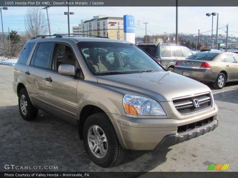 Desert Rock Metallic / Saddle 2005 Honda Pilot EX 4WD