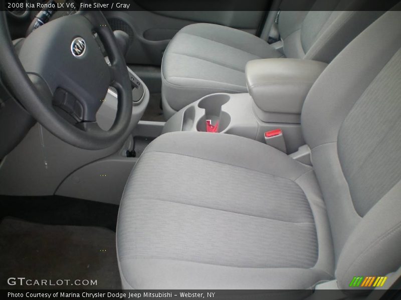 Fine Silver / Gray 2008 Kia Rondo LX V6