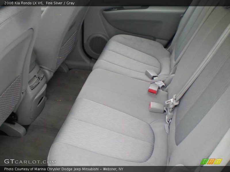Fine Silver / Gray 2008 Kia Rondo LX V6