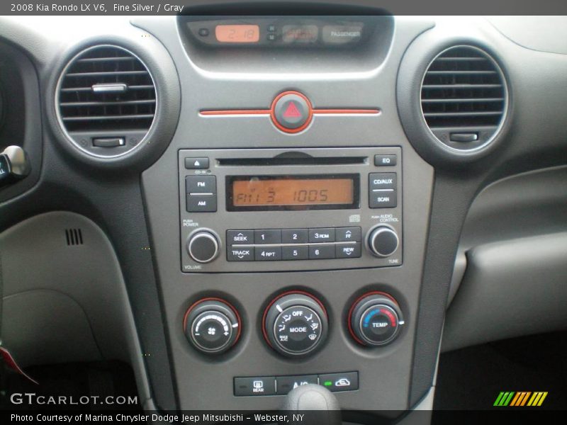 Fine Silver / Gray 2008 Kia Rondo LX V6